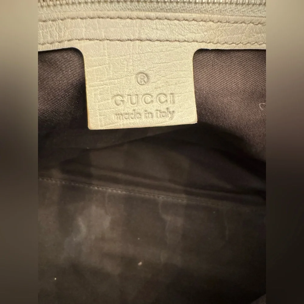 Gucci Signature Monogram Canvas Shoulder Tote- Fixer Bag (Heavy damage) - Picture 11 of 16